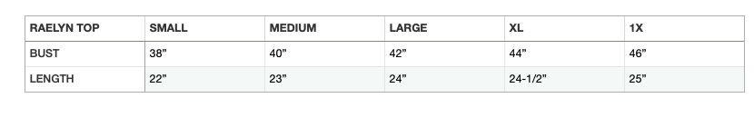 RAELYN TOP